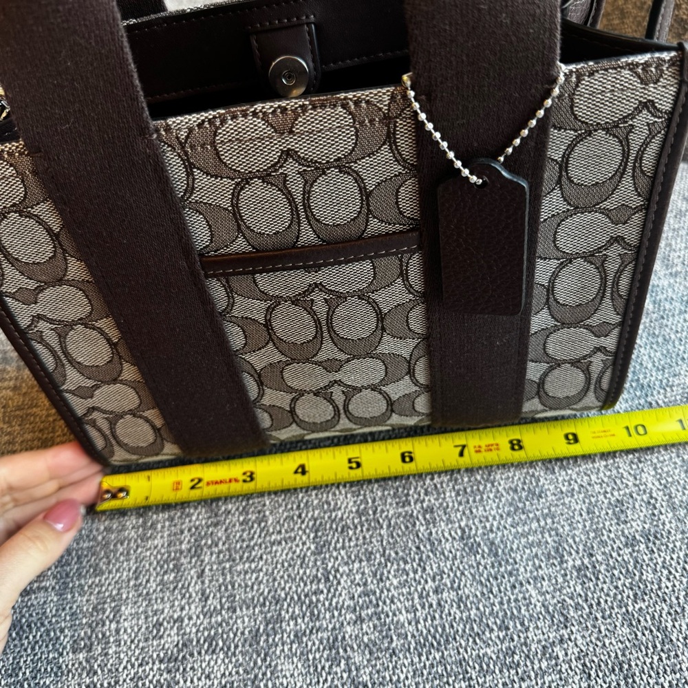 Coach Brown Smith Tote Bag - Picture 7 of 8